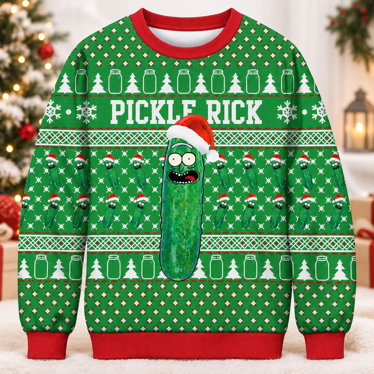 Pull de Noel Haricot Comique