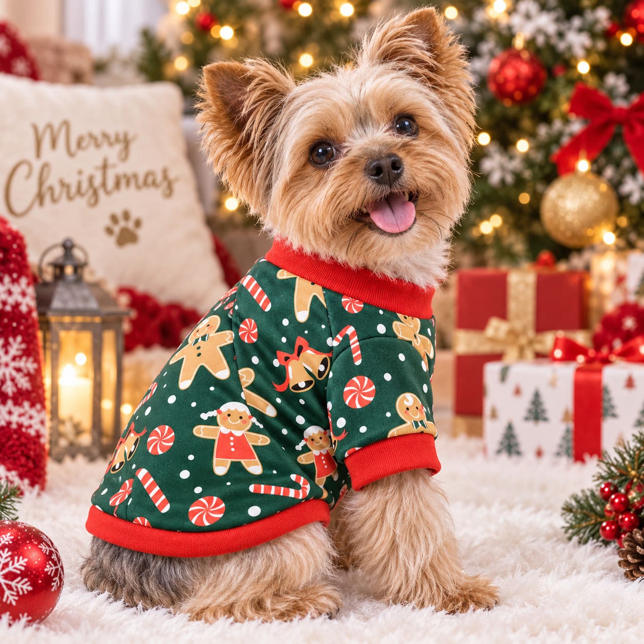 Pull de Noel Petit Chien
