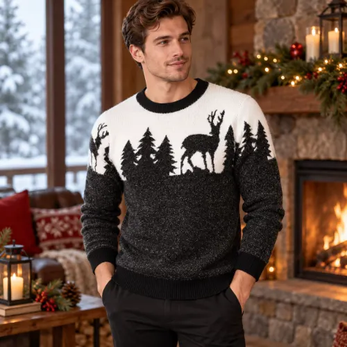 Pull de Noel Homme Classe